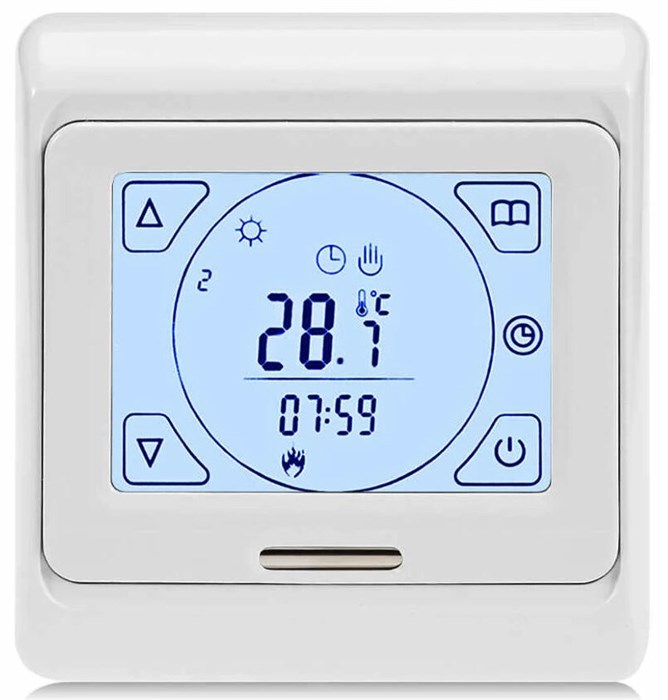 Терморегулятор RTC Е91.716 программируемый, встраиваемый 11236