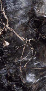 GR201 керамогранит Toledo black High glossy 600*1200 (1,44 м2) GR201